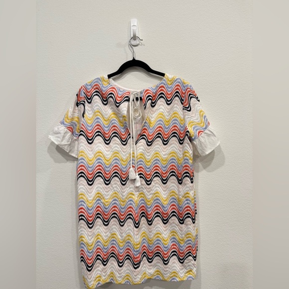 SOLD - NWT Tularosa Vibrant Chevron Mini Dress - Picture 7 of 8